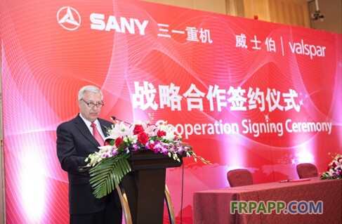 強(qiáng)強(qiáng)聯(lián)合新發(fā)展  互利共進(jìn)贏未來--威士伯與三一重機(jī)簽訂戰(zhàn)略合作協(xié)議-復(fù)合材料應(yīng)用